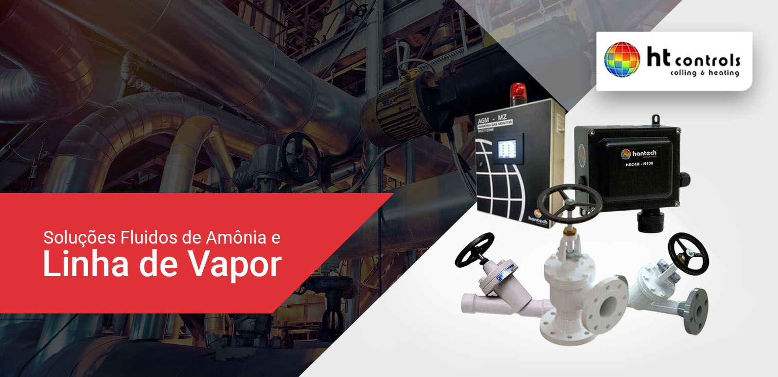 Linha de Vapor / Amonia - Hantech